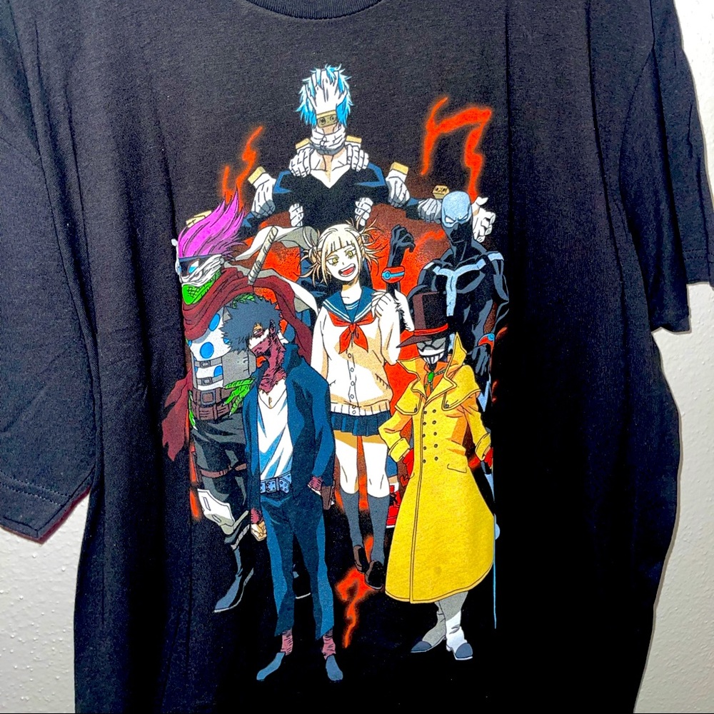 My Hero Acedamia Villan League Shirt